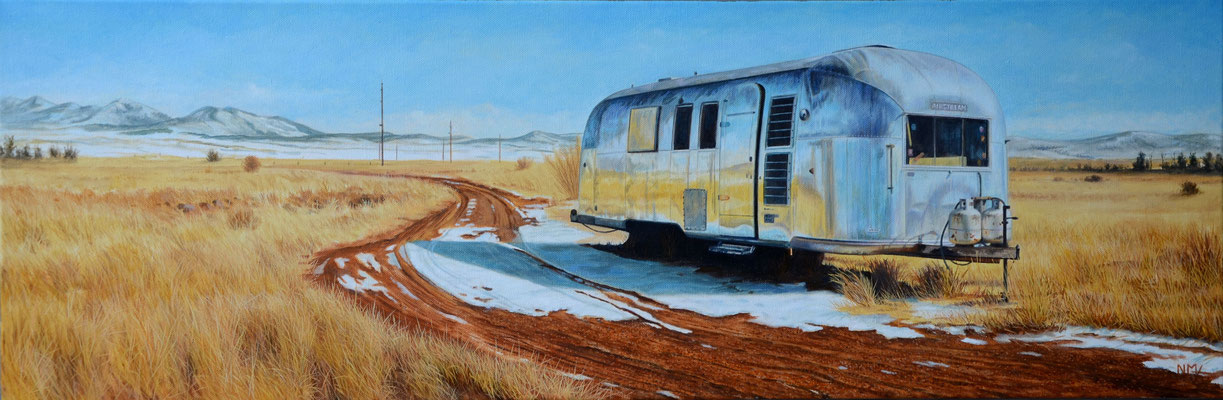 Airstream // oil on canvas