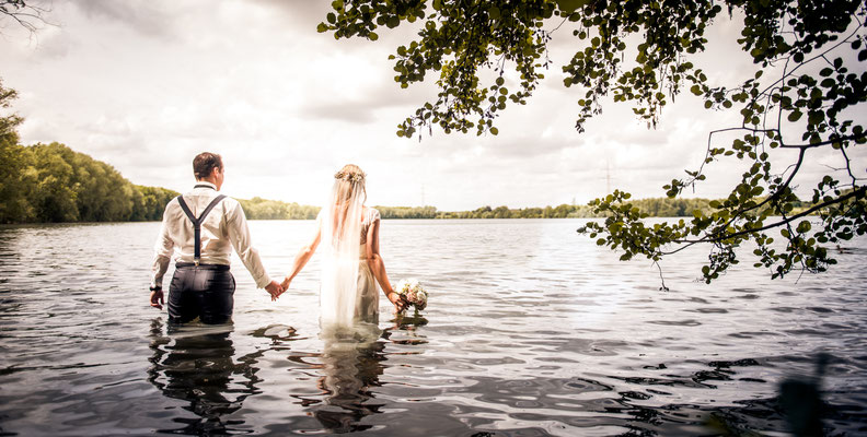 Hochzeit von Ewelina und David in Duisburg und Bottrop