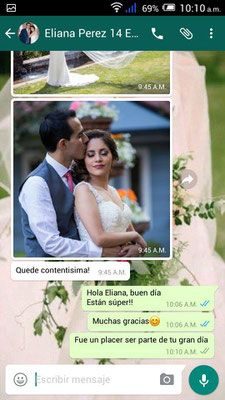 Gracias Eliana por permitirnos ser parte de tu Boda en Cuernavaca