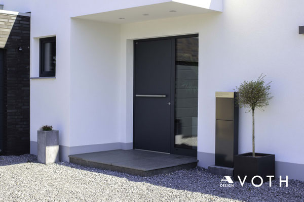 Alu Hausturen Aachen Koln Voth Baudesign