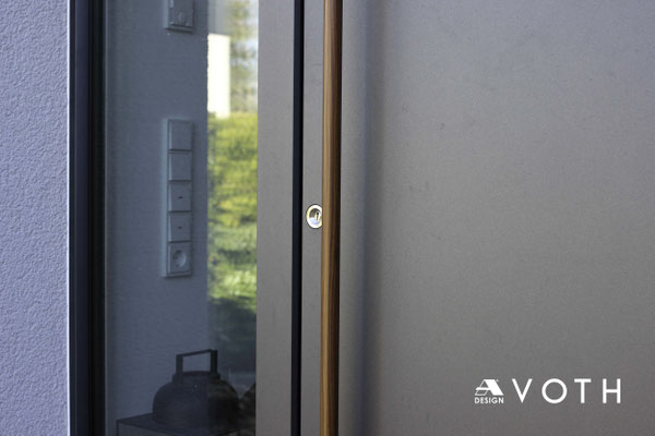 Alu Hausturen Aachen Koln Voth Baudesign