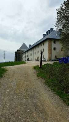 Die Herberge in einem alten Kloster