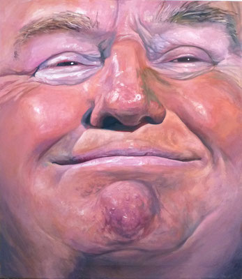 trump · 95 x 110 cm · öl auf leinwand