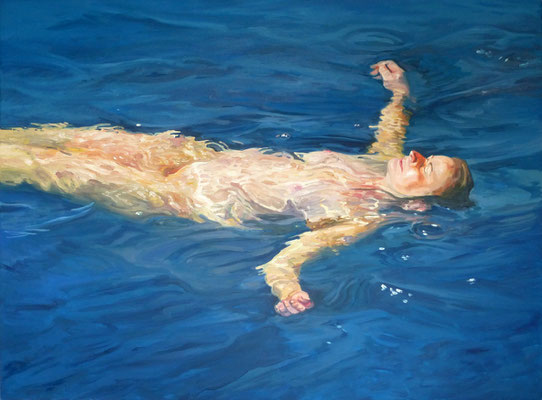 im wasser 2 · 100 x 135 cm · 2022