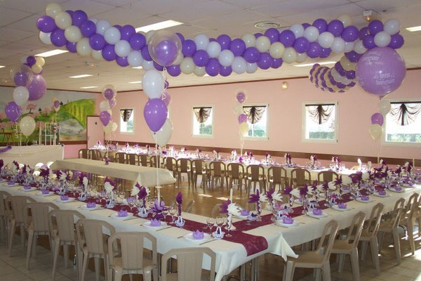Décoration de ballons pour un anniversaire
