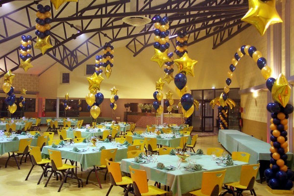 Décoration de ballons "Mille et une nuits"