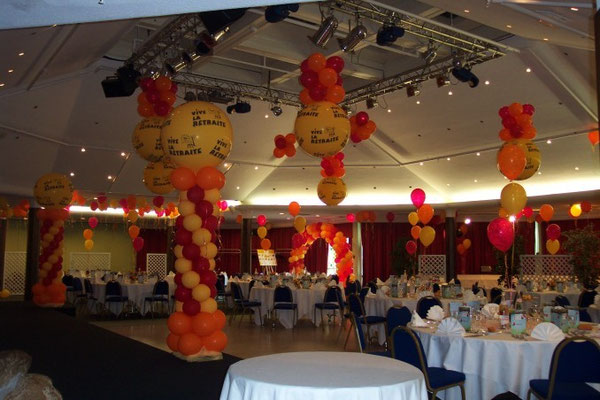 Déco de ballons Center Parc Verneuil sur Avre