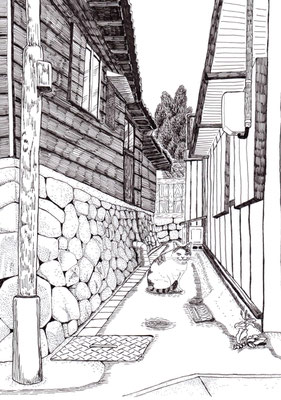 路地が好き