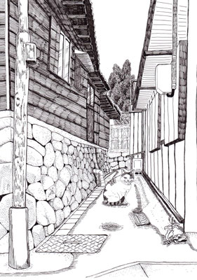 路地が好き