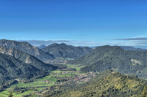 Aussicht von der Spitzing-Alm