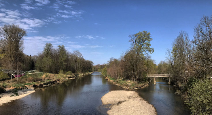 Blick von der Mangfallbrücke