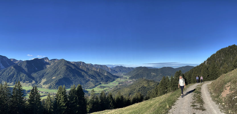 Auf dem Weg zur Spitzing-Alm