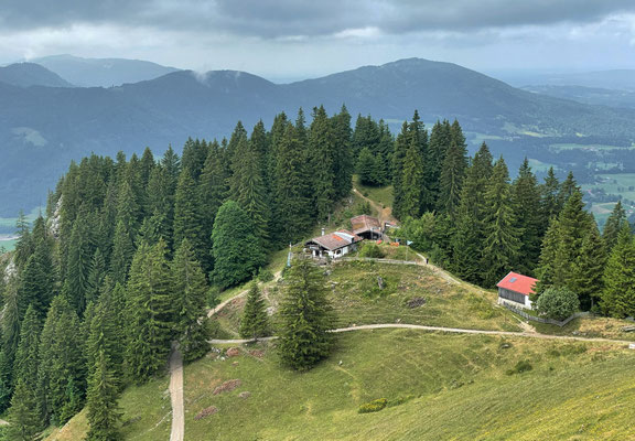 Blick auf die Kesselalm