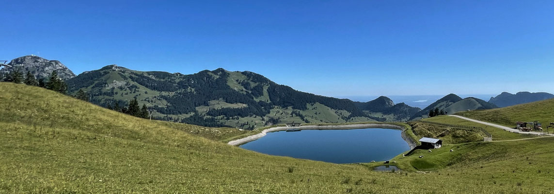 Speichersee für die Sudelfeld-Schneekanonen