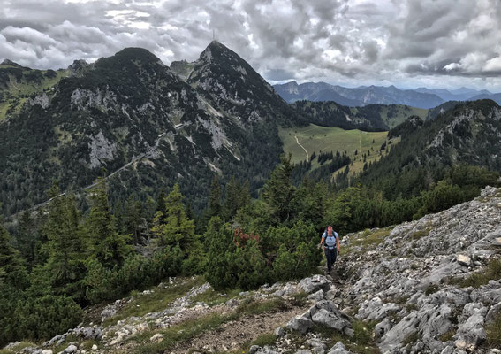 Die letzten Meter zur Hochsalwand