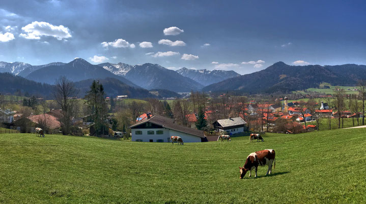 Oberhalb von Fischbachau