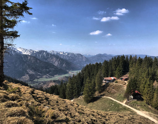 Blick auf die Kesselalm