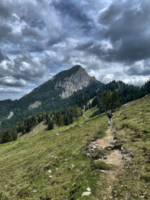 Unterwegs Richtung Elbachalm