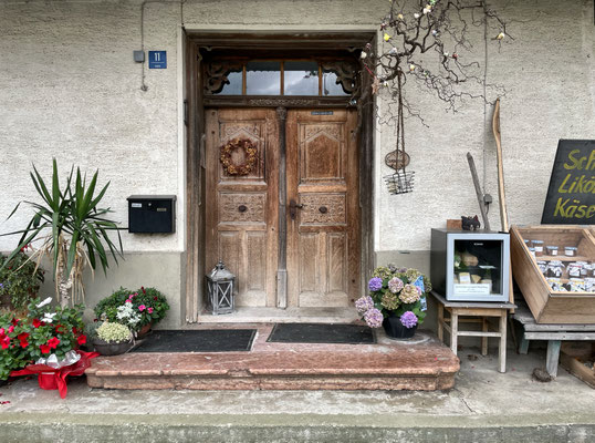 Alte Haustüre in Geiging