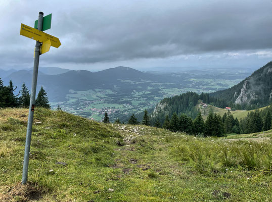 Auf dem Weg zur Kesselalm