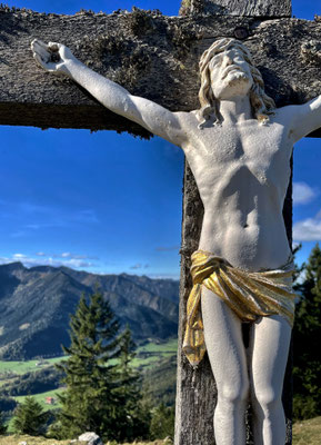 Kirchwand Gipfelkreuz