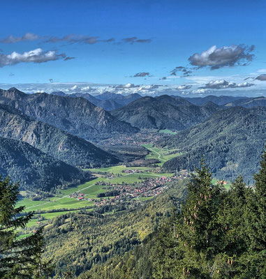 Abstieg zum Schweinsbergsattel
