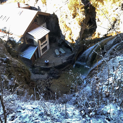 Blick auf das Dorfbad Tannermühl