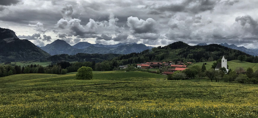 Blick zurück auf Steinkirchen