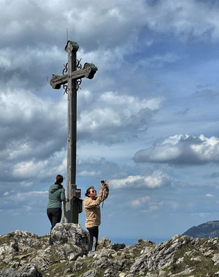 Gipfelkreuz am Seebergkopf