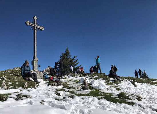 Gipfelkreuz am Seebergkopf