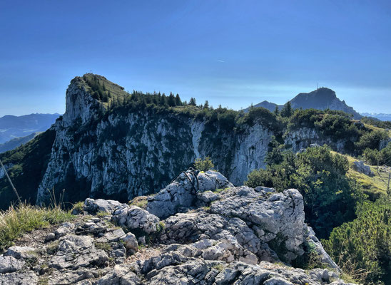 Blick zurück zum Breitenstein