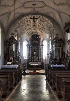 In der Kirche St. Martin Happing