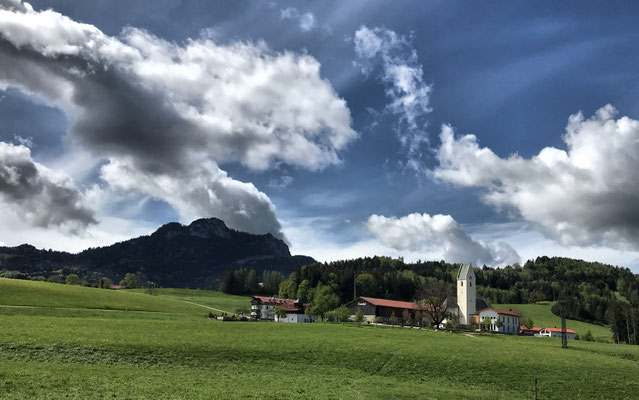 Blick zurück auf Roßholzen