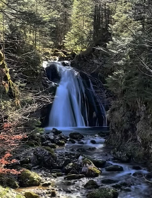 Wasserfall am Duftbräu
