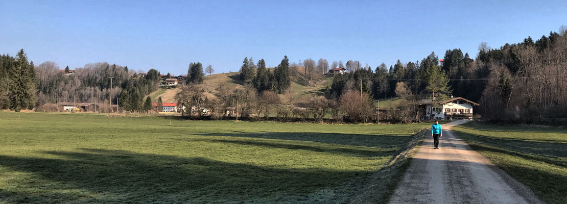 Auf dem Weg ins Leitzachtal
