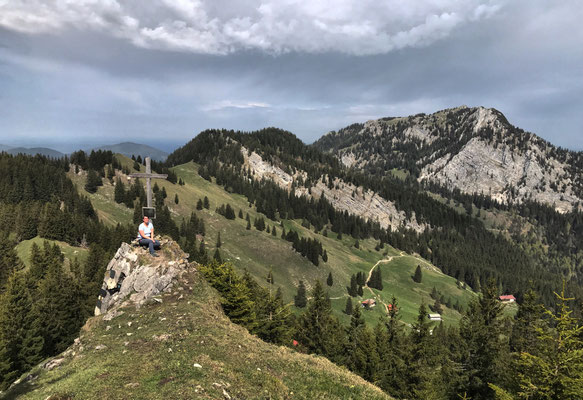 Türkenköpfl mit Schweinsberg und Breitenstein im Hintergrund