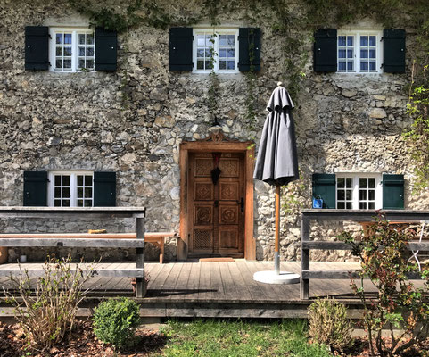 Hof in Haus