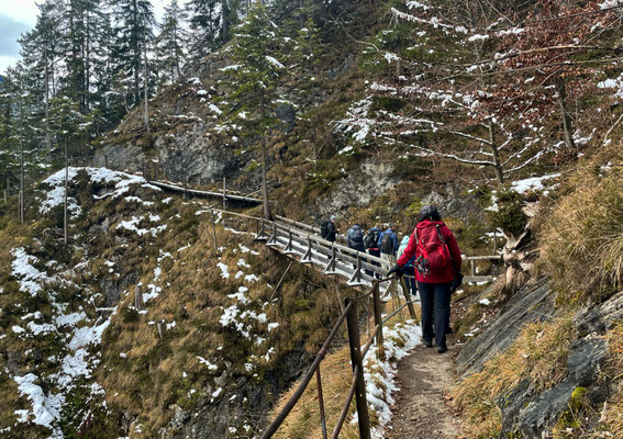 Steig am Mühlbach-Wasserfall