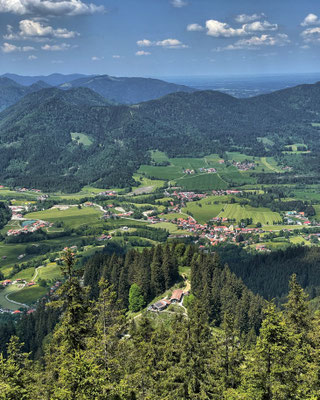 Blick auf die Kesselalm