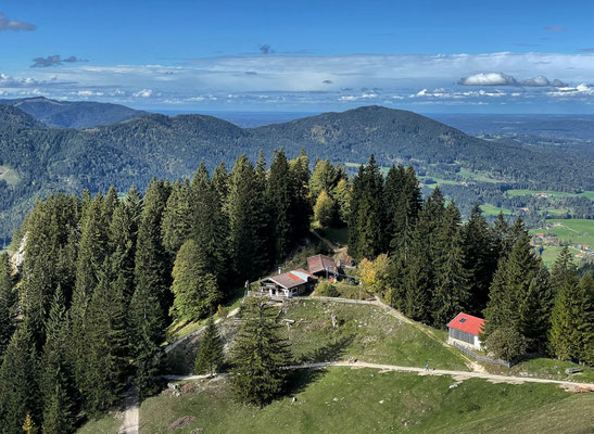 Blick auf die Kesselalm