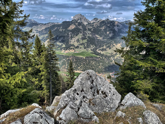 Aussicht vom Seebergkopf