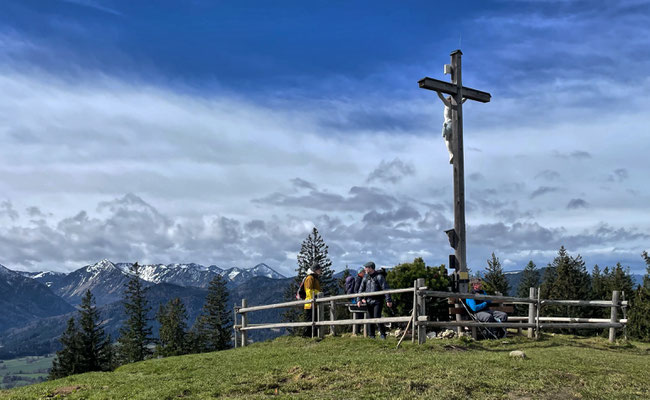 Gipfelkreuz am Schwarzenberg