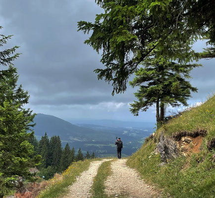 Auf dem Weg zur Kesselalm
