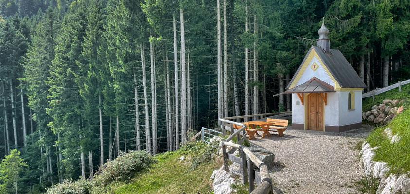 Kapelle an der Tregler Alm