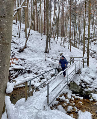 Brücke zur Wolfsschlucht