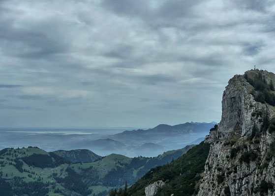 Blick zum Breitenstein Gipfel