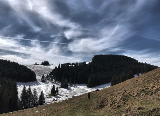 Blick zurück zum Rehleitenkopf