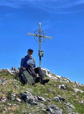 Gipfelrast auf der Haidwand