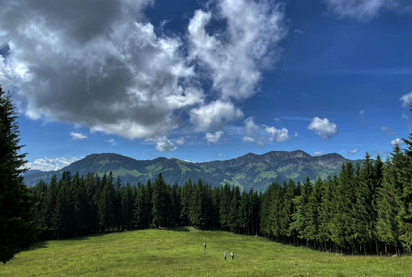 Auf dem Weg zum Rehleitenkopf