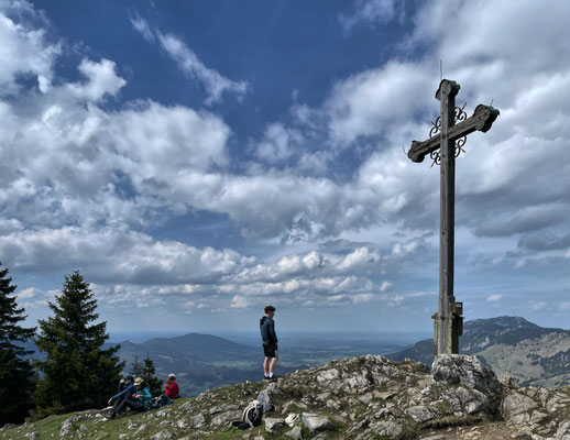 Gipfelkreuz am Seebergkopf